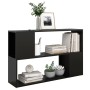 Schwarzes Sperrholz-Bücherregal 100x24x63 cm von vidaXL, Bücherregale und Regale - Ref: Foro24-809171, Preis: 42,66 €, Rabatt: %