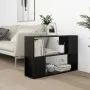 Schwarzes Sperrholz-Bücherregal 100x24x63 cm von vidaXL, Bücherregale und Regale - Ref: Foro24-809171, Preis: 42,05 €, Rabatt: %