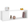 Hochglanzweißer TV-Schrank aus Sperrholz, 100 x 24 x 32 cm von vidaXL, TV-Möbel - Ref: Foro24-809167, Preis: 37,17 €, Rabatt: %