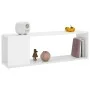 Mueble para TV madera contrachapada blanco brillo 100x24x32 cm de vidaXL, Muebles TV - Ref: Foro24-809167, Precio: 35,94 €, D...