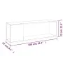 Mueble para TV madera contrachapada blanco brillo 100x24x32 cm de vidaXL, Muebles TV - Ref: Foro24-809167, Precio: 35,94 €, D...