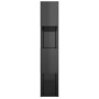 Glossy gray shelving/space divider 80x24x124.5 cm by vidaXL, Bookcases and shelves - Ref: Foro24-809142, Price: 53,76 €, Disc...