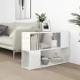 Librería de madera contrachapada blanco brillante 100x24x63 cm de vidaXL, Librerías y estanterías - Ref: Foro24-809176, Preci...