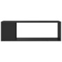 Schwarzer TV-Schrank aus Sperrholz, 100 x 24 x 32 cm von vidaXL, TV-Möbel - Ref: Foro24-809162, Preis: 38,48 €, Rabatt: %