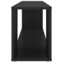 Schwarzer TV-Schrank aus Sperrholz, 100 x 24 x 32 cm von vidaXL, TV-Möbel - Ref: Foro24-809162, Preis: 38,48 €, Rabatt: %