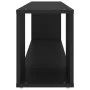 Schwarzer TV-Schrank aus Sperrholz, 100 x 24 x 32 cm von vidaXL, TV-Möbel - Ref: Foro24-809162, Preis: 38,12 €, Rabatt: %