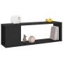 Schwarzer TV-Schrank aus Sperrholz, 100 x 24 x 32 cm von vidaXL, TV-Möbel - Ref: Foro24-809162, Preis: 38,48 €, Rabatt: %