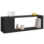 Schwarzer TV-Schrank aus Sperrholz, 100 x 24 x 32 cm von vidaXL, TV-Möbel - Ref: Foro24-809162, Preis: 38,12 €, Rabatt: %