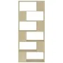 Oak plywood space divider shelf 80x24x186 cm by vidaXL, Bookcases and shelves - Ref: Foro24-809155, Price: 75,81 €, Discount: %