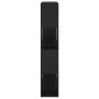 Estantería/divisor de espacios negro 100x24x124 cm de vidaXL, Librerías y estanterías - Ref: Foro24-809189, Precio: 59,76 €