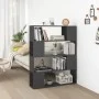 Gray space divider shelf 100x24x124 cm by vidaXL, Bookcases and shelves - Ref: Foro24-809190, Price: 58,29 €, Discount: %