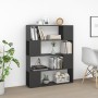 Graues Raumteilerregal 100x24x124 cm von vidaXL, Bücherregale und Regale - Ref: Foro24-809190, Preis: 59,01 €, Rabatt: %