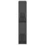 Gray space divider shelf 100x24x124 cm by vidaXL, Bookcases and shelves - Ref: Foro24-809190, Price: 59,01 €, Discount: %