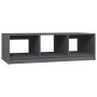 Solid gray pine wood coffee table 110x50x34 cm by vidaXL, Coffee table - Ref: Foro24-809914, Price: 54,68 €, Discount: %