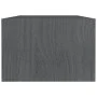 Couchtisch aus massivem grauem Kiefernholz, 110 x 50 x 34 cm von vidaXL, Couchtisch - Ref: Foro24-809914, Preis: 54,68 €, Rab...