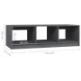 Couchtisch aus massivem grauem Kiefernholz, 110 x 50 x 34 cm von vidaXL, Couchtisch - Ref: Foro24-809914, Preis: 54,68 €, Rab...