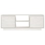 Massiver TV-Schrank aus weißem Kiefernholz, 110 x 30 x 40 cm von vidaXL, TV-Möbel - Ref: Foro24-809901, Preis: 68,96 €, Rabat...