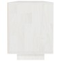 Mueble de TV madera maciza de pino blanco 110x30x40 cm de vidaXL, Muebles TV - Ref: Foro24-809901, Precio: 68,89 €, Descuento: %