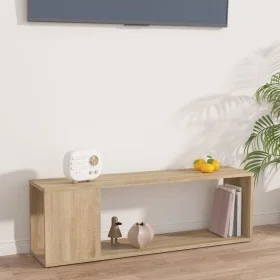 TV-Möbel Sperrholz Sonoma Eiche 100x24x32 cm von vidaXL, TV-Möbel - Ref: Foro24-809164, Preis: 36,31 €, Rabatt: %