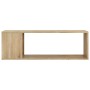 TV-Möbel Sperrholz Sonoma Eiche 100x24x32 cm von vidaXL, TV-Möbel - Ref: Foro24-809164, Preis: 35,02 €, Rabatt: %