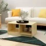 Solid pine wood coffee table 75x50x33.5 cm by vidaXL, Coffee table - Ref: Foro24-809906, Price: 53,98 €, Discount: %