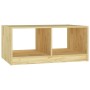 Mesa de centro de madera maciza de pino 75x50x33,5 cm de vidaXL, Mesas de centro - Ref: Foro24-809906, Precio: 54,66 €, Descu...