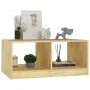 Solid pine wood coffee table 75x50x33.5 cm by vidaXL, Coffee table - Ref: Foro24-809906, Price: 53,98 €, Discount: %