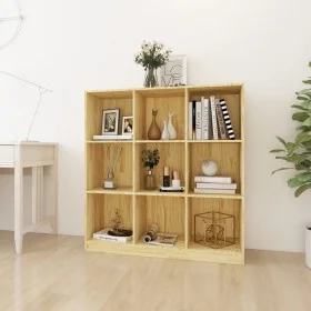 Pine wood shelf/divider for spaces 104x33.5x110 cm by vidaXL, Bookcases and shelves - Ref: Foro24-809972, Price: 119,90 €, Di...
