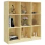 Pine wood shelf/divider for spaces 104x33.5x110 cm by vidaXL, Bookcases and shelves - Ref: Foro24-809972, Price: 119,90 €, Di...