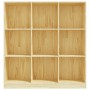 Bücherregal/Raumteiler aus Zirbenholz 104x33,5x110 cm von vidaXL, Bücherregale und Regale - Ref: Foro24-809972, Preis: 121,48...