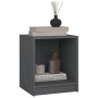 Bedside table 2 units pine wood gray 35.5x33.5x41.5 cm by vidaXL, Nightstands - Ref: Foro24-809924, Price: 36,91 €, Discount: %