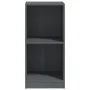 Solid pine wood auxiliary cabinet in gray, 35.5x33.5x76 cm by vidaXL, Lockers and storage cabinets - Ref: Foro24-809932, Pric...