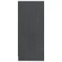 Solid pine wood auxiliary cabinet in gray, 35.5x33.5x76 cm by vidaXL, Lockers and storage cabinets - Ref: Foro24-809932, Pric...
