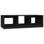 Mesa de centro madera maciza de pino negro 110x50x34 cm de vidaXL, Mesas de centro - Ref: Foro24-809916, Precio: 67,80 €, Des...