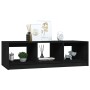 Mesa de centro madera maciza de pino negro 110x50x34 cm de vidaXL, Mesas de centro - Ref: Foro24-809916, Precio: 67,80 €, Des...