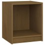 Honey brown solid pine wood nightstand 35.5x33.5x41.5 cm by vidaXL, Nightstands - Ref: Foro24-809925, Price: 32,49 €, Discoun...