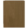 Honey brown solid pine wood nightstand 35.5x33.5x41.5 cm by vidaXL, Nightstands - Ref: Foro24-809925, Price: 32,49 €, Discoun...