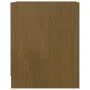 Honigbrauner Nachttisch aus massivem Kiefernholz, 35,5 x 33,5 x 41,5 cm von vidaXL, Nachttische - Ref: Foro24-809925, Preis: ...