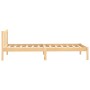 Bettgestell aus massivem Kiefernholz, 90 x 190 cm von vidaXL, Betten und Lattenroste - Ref: Foro24-810047, Preis: 72,09 €, Ra...