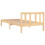 Bettgestell aus massivem Kiefernholz, 90 x 190 cm von vidaXL, Betten und Lattenroste - Ref: Foro24-810047, Preis: 72,09 €, Ra...