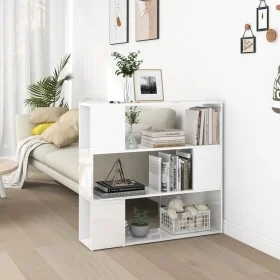 Shiny white shelf/space divider 100x24x94 cm by vidaXL, Bookcases and shelves - Ref: Foro24-809185, Price: 76,81 €, Discount: %