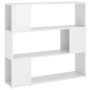 Regal / Raumteiler weiß glänzend 100x24x94 cm von vidaXL, Bücherregale und Regale - Ref: Foro24-809185, Preis: 78,00 €, Rabat...