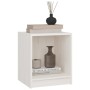Nightstand 2 pcs white pine wood 35.5x33.5x41.5 cm by vidaXL, Nightstands - Ref: Foro24-809922, Price: 37,96 €, Discount: %