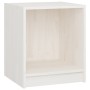 Nightstand 2 pcs white pine wood 35.5x33.5x41.5 cm by vidaXL, Nightstands - Ref: Foro24-809922, Price: 37,96 €, Discount: %