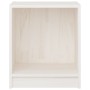 Nightstand 2 pcs white pine wood 35.5x33.5x41.5 cm by vidaXL, Nightstands - Ref: Foro24-809922, Price: 37,96 €, Discount: %