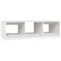 Mesa de centro de madera maciza de pino blanco 110x50x34 cm de vidaXL, Mesas de centro - Ref: Foro24-809913, Precio: 57,21 €,...