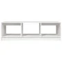 Mesa de centro de madera maciza de pino blanco 110x50x34 cm de vidaXL, Mesas de centro - Ref: Foro24-809913, Precio: 57,21 €,...