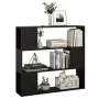 Estantería/divisor de espacios negro 100x24x94 cm de vidaXL, Librerías y estanterías - Ref: Foro24-809180, Precio: 55,26 €, D...