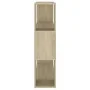 Estantería divisor de espacios color roble Sonoma 100x24x94 cm de vidaXL, Librerías y estanterías - Ref: Foro24-809182, Preci...