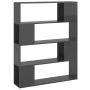 Glossy gray shelving/space divider 100x24x124 cm by vidaXL, Bookcases and shelves - Ref: Foro24-809196, Price: 61,61 €, Disco...